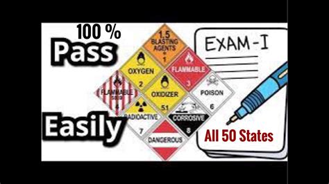 how hard is hazmat test|hazmat endorsement test questions.